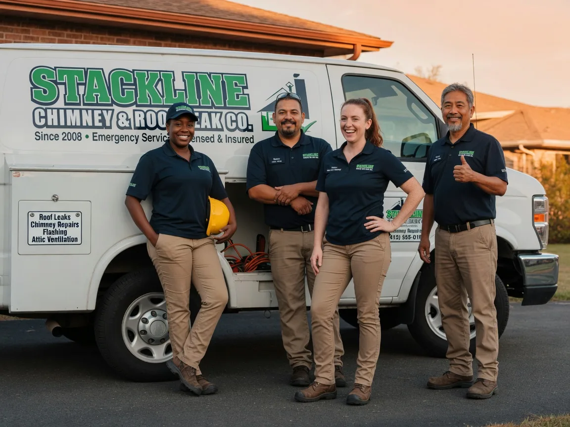 Chimney flashing repair company in Lehi, UT